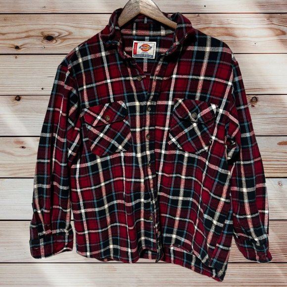 Dickies Other - Dickies Multicolor Plaid Flannel Size Large